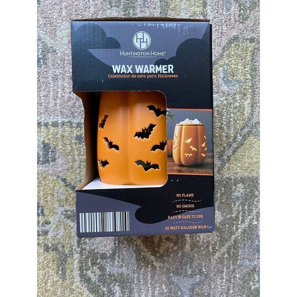 Huntington Home Pumpkin /Bat Wax Warmer - Picture 2 of 5